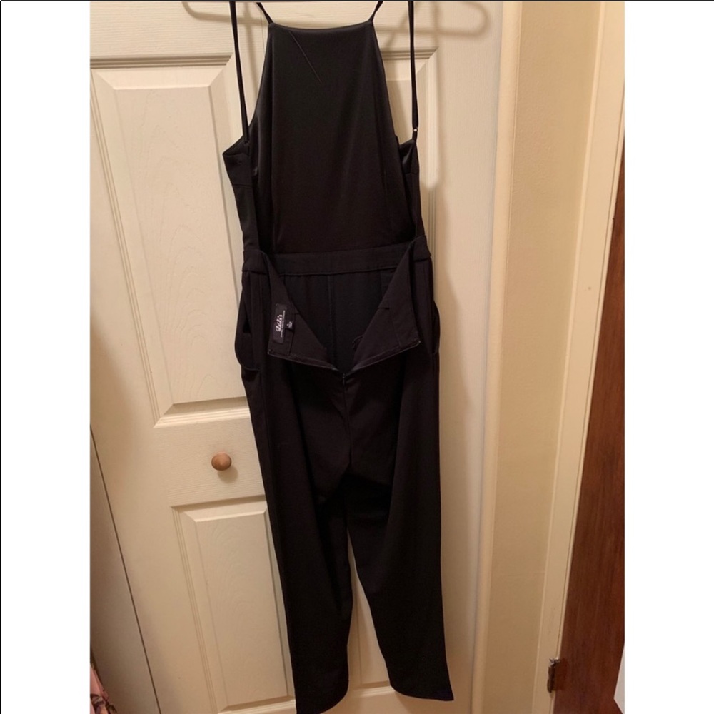 Backless Black Jumpsuit